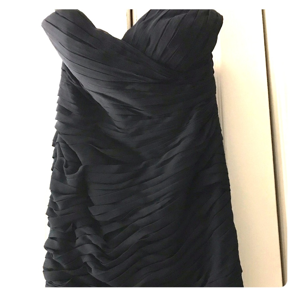 Sweetheart dress navy